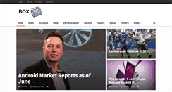 Desktop Screenshot of boxnews.info